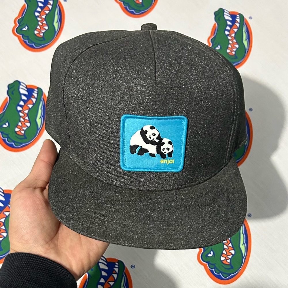 Mens Enjoi Skateboards Snapback Hat Cap
